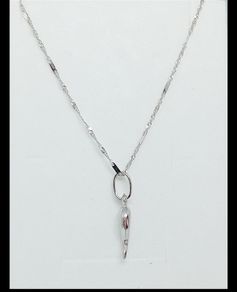 18 kt. Gold, White gold - Necklace with pendant RRP 1699