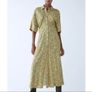 ZARA  floral  Print Midi Shirt summer Dress, S Image 2