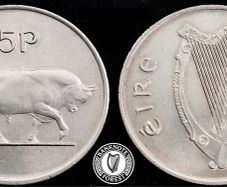 Ireland - 1971 - 5 Pence - Bull - KM.22 - [2396]