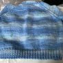 Hand knit Baby Cardigan Image 2