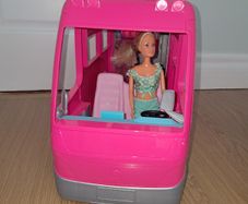 Barbie camper van