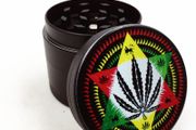 Herb Grinder Amsterdam Black 4 Layers Small 2 for 15
