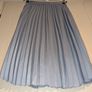 Beautiful Icelandic Blue pleated midi skirt from Vila Image 4