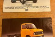 FORD commercial truck original sales brochures