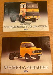 FORD commercial truck original sales brochures