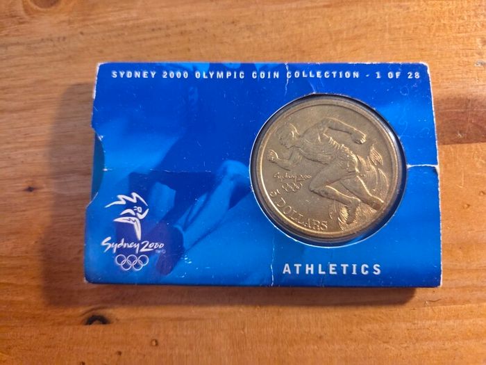 2000 sydney Olympic coin
