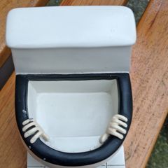 Ceramic Miniature Toilet