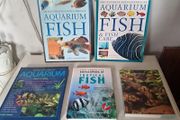 Five Aquarium Tropical Fish Books