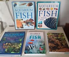 Five Aquarium Tropical Fish Books