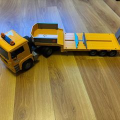 Bruder MAN truck and trailer