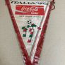Coca Cola Italia 1990 official sponsor pennant banner Image 2