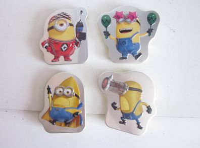 Minions Mc Donalds Tin Box  2024 Happy Meal X4