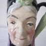 Artone  Miniature Hand Painted  Creamer/Toby Jug, Granny Image 5