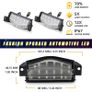 2PCS/Lot Car LED License Plate Lamp Light For Mazda 2 3 M2 M3 2011-2013 Rear Number Lamps White Auto Accessories LED Rear Taillight Image 5