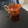 Vintage carnival glass jug Image 5