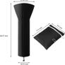 Patio Heater Waterproof Covers with Zipper and Storage Bag, Standup Outdoor Round Heater Covers, Image 2