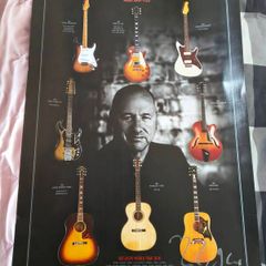 Mark Knopfler signed print