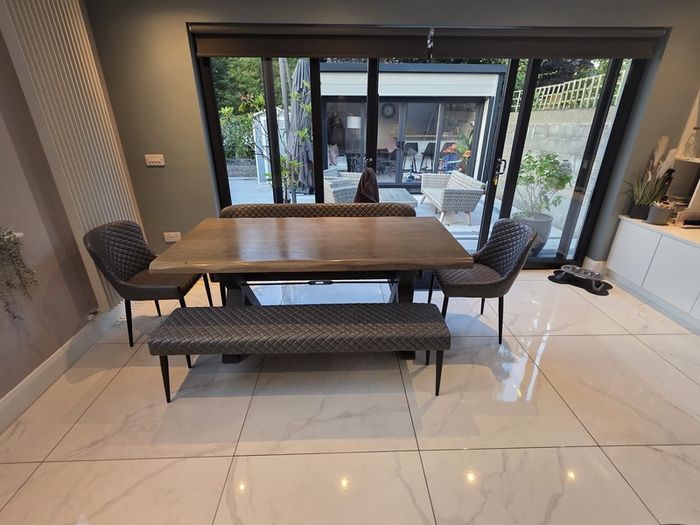 dining table, chairs & benches