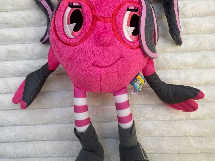 Pac-Man And The Ghostly Adventures Pinky Plush 2012 Namco approx. 13" Used Please see photos