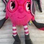 Pac-Man And The Ghostly Adventures Pinky Plush 2012 Namco approx. 13" Used Please see photos Image 4