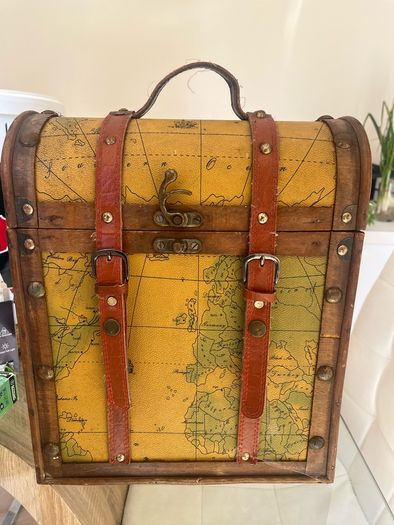 vintage wooden box