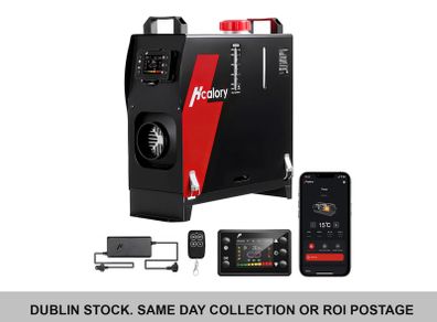 Hcalory Blazecore Diesel Heater, Power Supply, App