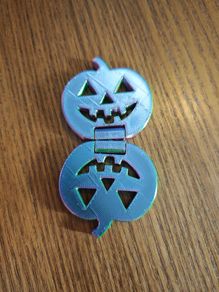 3D Printed Articulated Halloween Pumpkin Fidget Toy