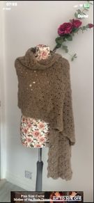 shawl  crochet large shawl