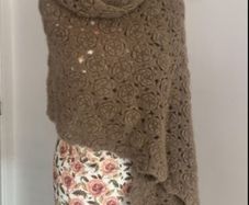 shawl  crochet large shawl