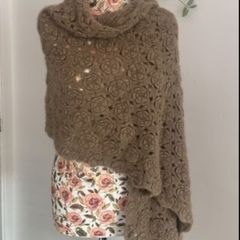shawl  crochet large shawl