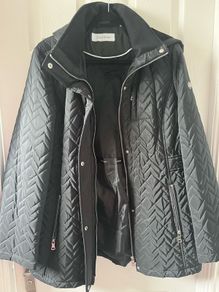 NEW calvin Klein ladies coat BLACK