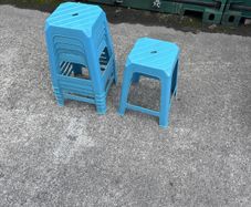 plastic chairs