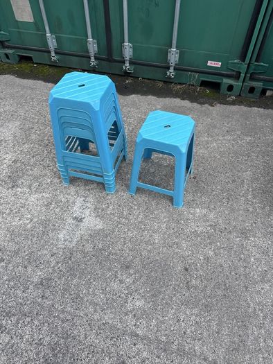 Plastic chairs