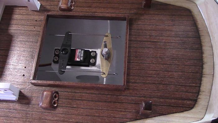 RC Pilot Cutter model boat - 1/8 inch pine plywood