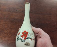 Hand Painted Asain Vase