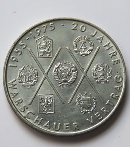 DDR 1975 The Warsaw Pact 10 Mark East Germany