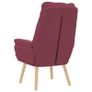 Relaxing Chair Wine red Image 6