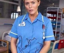Patsy Kensit signed photo - Holby City nurse