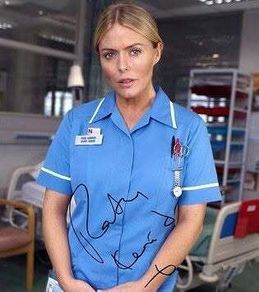 Patsy Kensit signed photo - Holby City nurse