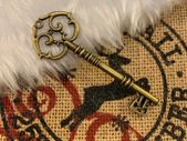 Santa's Magic Key Bronze color