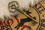 Santa's Magic Key Bronze color