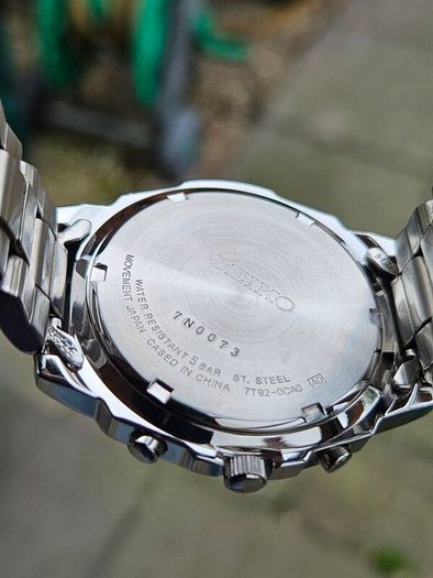 Watch Seiko Chronograph Panda.