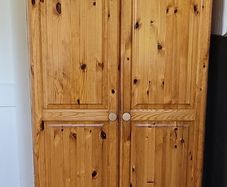 Pine wardrobe