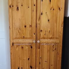 Pine wardrobe