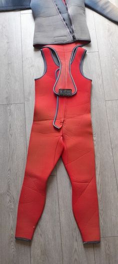 wet suit, thick one.