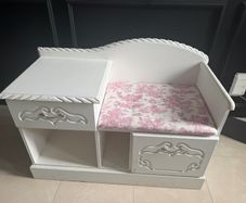 Hall phone seat