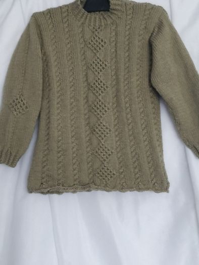 hand knit jumper