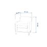 3 x Ikea Armchairs- Removable and Washable Covers Image 7