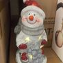 Christmas Snowman Figurine LED Image 3