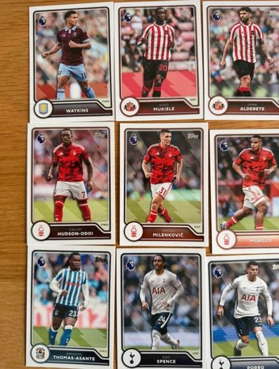 Lot of 15 Topps premier league 26/27 season
